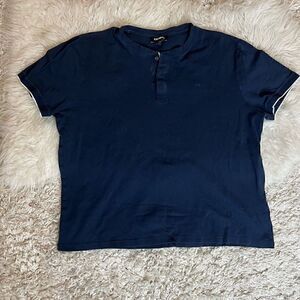 Express casual blue shirt men L